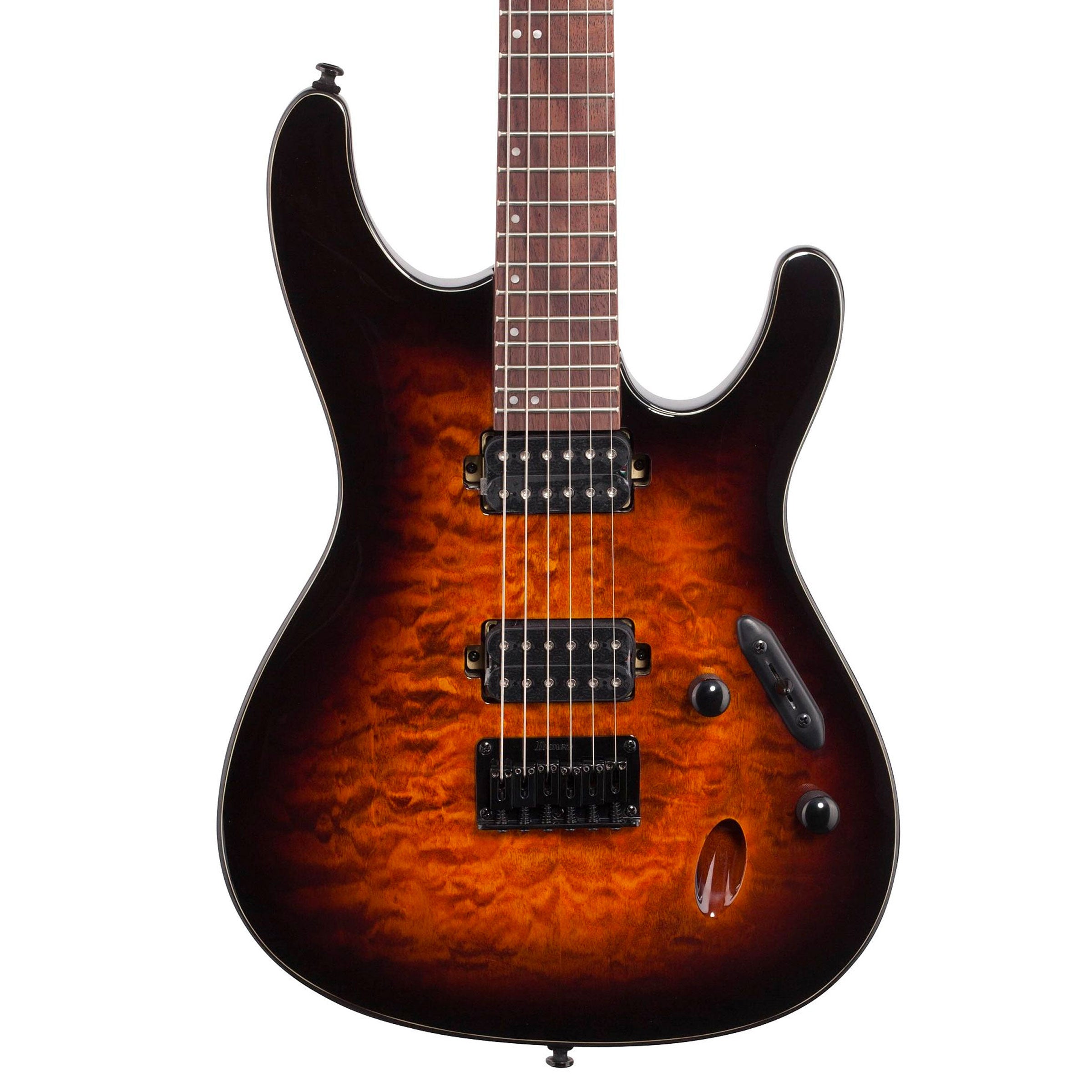 Ibanez S Series S621QM Electric Guitar Dragon Eye Burst – Risko Music