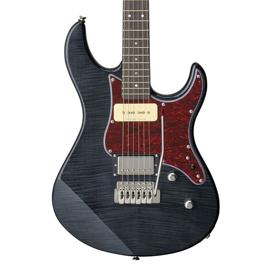 Yamaha PAC611VFM Pacifica Electric Guitar in Trans Black