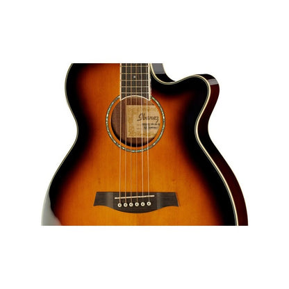 Ibanez AEG10II Cutaway Acoustic-electric guitar in Vintage Sunburst