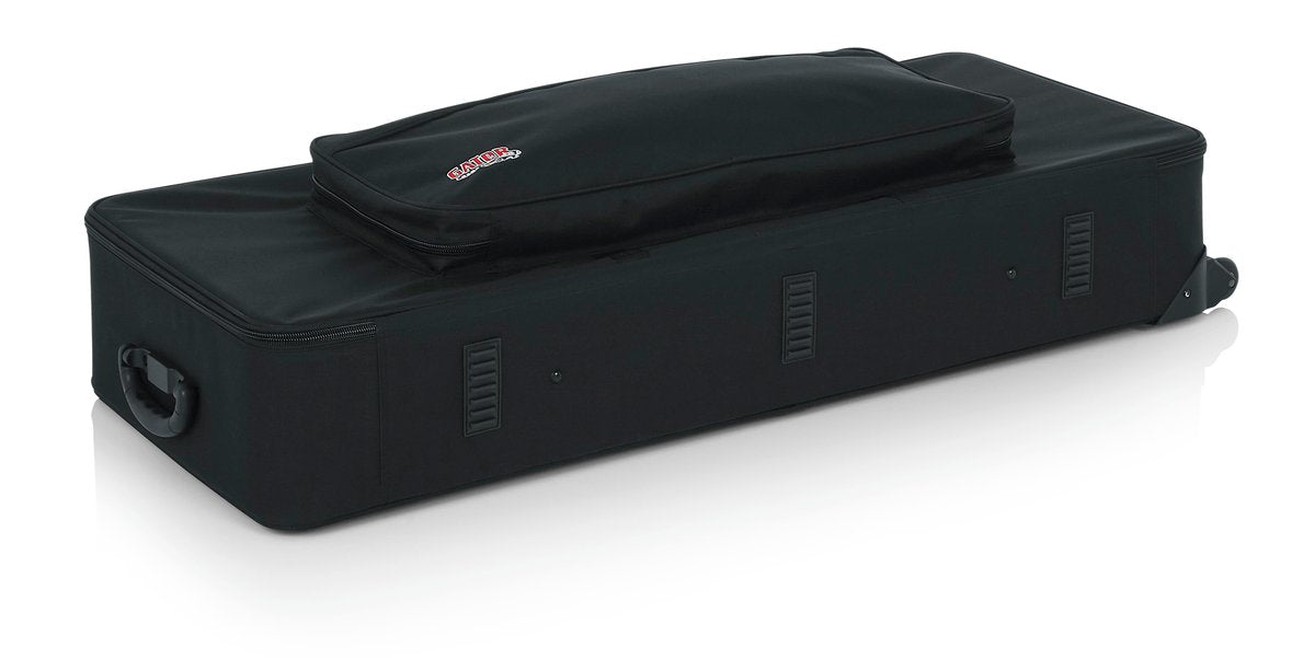 Rigid EPS Foam Lightweight Case w/ Wheels for 61-Note Keyboards