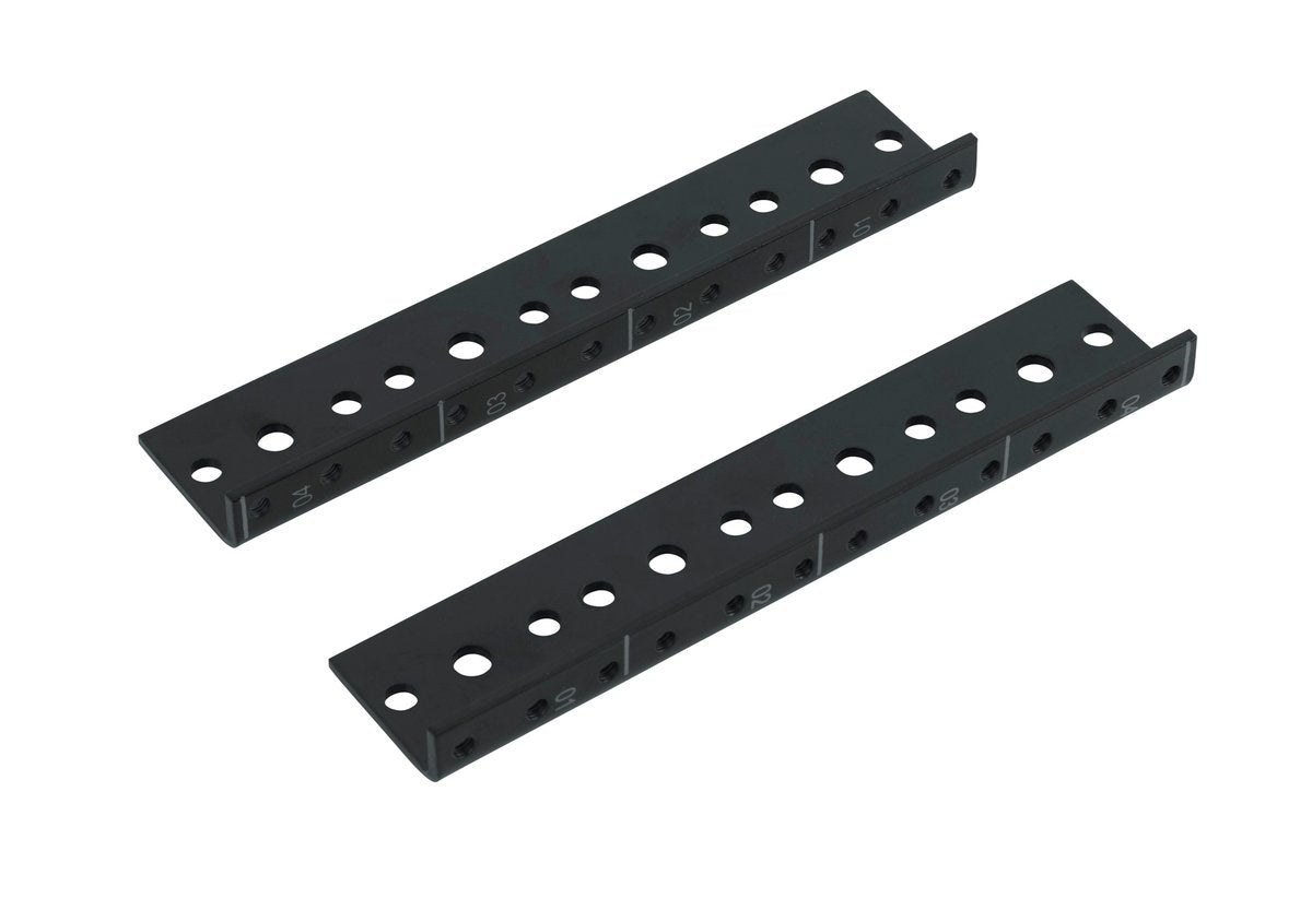 Gator Rackworks Rack Rail Set; 4U Tapped 10-32